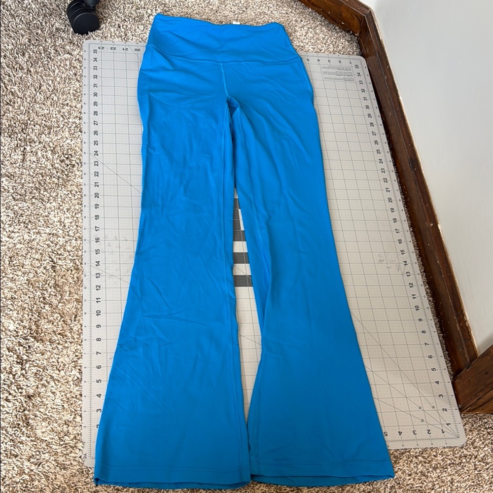 lululemon athletica Bright Blue Flared Leggings
